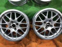 BBS　RX215　17インチアルミホイール　7.5J＋35　PCD100　4穴　4本　中古品　ミニクーパー　ロードスター等　(KH42)_画像3