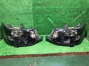 三菱　デリカD5　CV5W　ヘッドライト　左右　キセノン　HID　インナーブラック　純正？　加工？　中古品　CV1W(KP389-4-4-4)