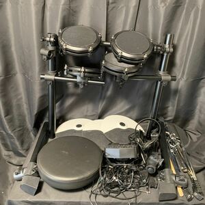 ALESIS アレシス DEBUT KIT ミニサイズ 電子ドラム 通電確認済み 電子ドラムセット 椅子 ヘッドフォン スティック 付き 楽器 打楽器 
