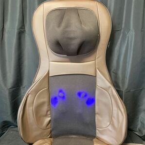 mondiale モンデール マッサージシート MS2 ブラウン 説明書 付き 動作確認済み VERTEX massage seat pro MS2 家庭用 マッサージ器 の画像2