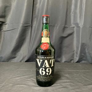 未開栓 VAT69 ヴァット69 760ml 43% ウイスキー 特級 スコッチ 赤キャップ グリーンボトル お酒 古酒 1