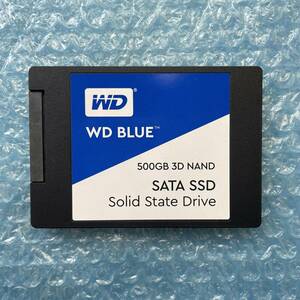 WD BLUE 500GB SATA SSD 2.5 -inch used normal [M-530]