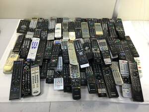 [345] remote control 100 pcs set secondhand goods TOSHIBA ONKYO SHARP MITSUBISHI etc. 