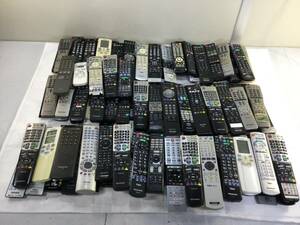 [351] remote control 100 pcs set secondhand goods TOSHIBA HITACHI MITSUBISHI SHARP etc. 