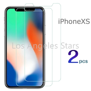 iPhoneXs 液晶保護フィルム ガラスフィルム 送料無料 強化ガラスフィルム ブルーライトカット アイフォンXs アイホンXs 高強度 2枚セット