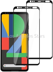 Google Pixel 4 フィルム ピクセル4 GooglePixel4 保護フィルム 強化ガラス ブルーライト ブルーライトカット 9H 貼りやすい ２枚入り 黒枠