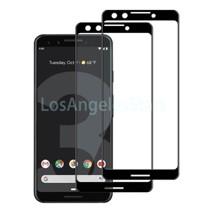 Google Pixel 3 フィルム グーグル ピクセル3 保護フィルム 強化ガラス ブルーライト ブルーライトカット 激安 送料無料 ２枚入り 黒枠 安