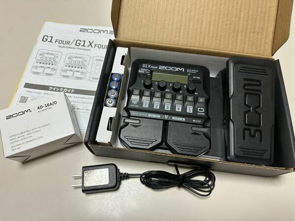 ZOOM G1X FOUR ギター用マルチエフェクター 