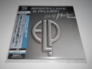 紙ジャケ）エマーソン・レイク＆パーマー／ライヴ・アット・モントルー 1997 (2CD)