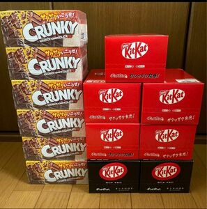 クランキーチョコレート、キットカット まとめ売りセット