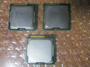 3個.まとめて.Intel /CPU Core i7-2600 3.40GHz 起動確認済み