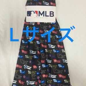 【新品】ステテコパンツ MLB メジャーリーグ ドジャース ヤンキース　総柄　Lサイズ