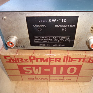 ダイワ SWR＆POWER METER SW-110の画像2