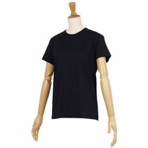 未使用 プラダ PRADA Tシャツ 2023 カットソー ショートスリーブ 半袖 コットン トップス レディース L ブラック cf05od-rm05e27547_画像3