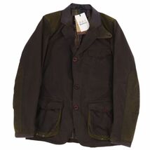 美品 バブアー Barbour ジャケット ビーコン BEACON SPORTS JACKET オイルドジャケット アウター メンズ XS カーキ cf05od-rm05e27550_画像1