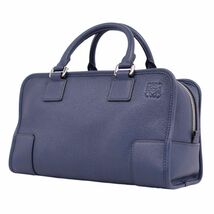 極美品 ロエベ LOEWE バッグ 2way ハンドバッグ ショルダーバッグ アマソナ28 アナグラム レザー カバン レディース cf05ot-rm05f10162_画像2