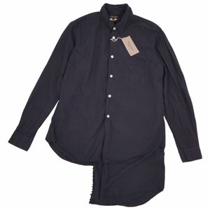 美品 コムデギャルソンオムプリュス COMME des GARCONS HOMME PLUS シャツ 長袖 アシンメトリー トップス メンズ S cf05ds-rm04f10301