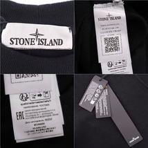 極美品 ストーンアイランド STONE ISLAND スウェット トレーナー ロングスリーブ 長袖 ロゴワッペン トップス メンズ S cf05mm-rm11f10076_画像6