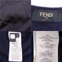 フェンディ FENDI ニット セーター ロングスリーブ 長袖 バグズアイ モンスター ウール シルク トップス メンズ 48 cf05oe-rm11f10182_画像5