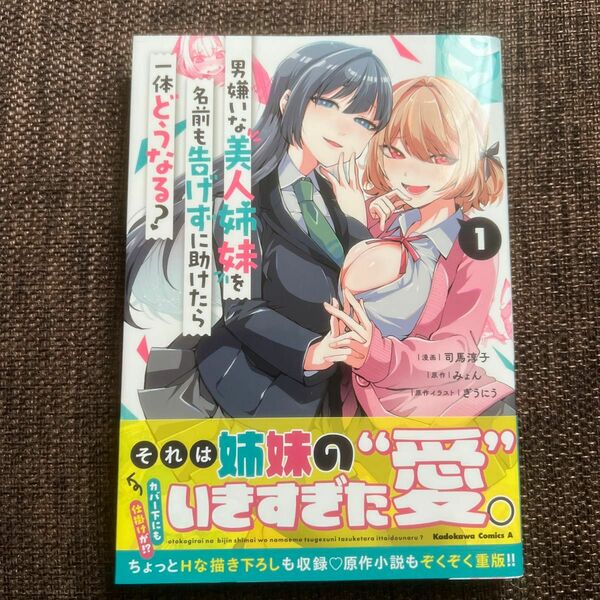 男嫌いな美人姉妹を名前も告げずに助けたら一体どうなる？（角川コミックス・エース）