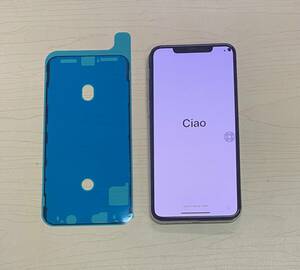 iPhone 11 Pro Max 純正有機EL 「純正再生品」 OLED フロント パネル 画面 液晶 修理 交換 、防水シール付き ジャンク1