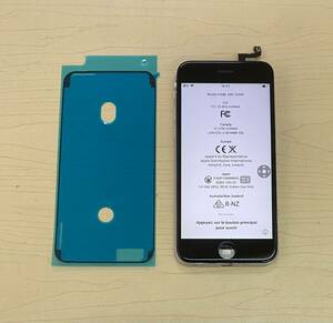 iPhone 6s【純正再生品 】フロントパネル 画面 液晶 修理 交換 カラー黒 、防水シール付き 。 ジャンク2