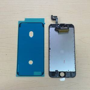 iPhone 6s【純正再生品 】フロントパネル 画面 液晶 修理 交換 カラー黒 、防水シール付き 。 ジャンク1の画像3