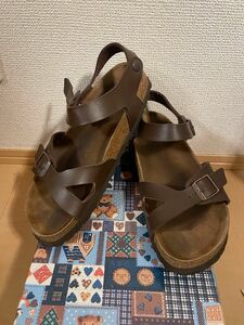 ビルケンシュットック　サンダル　25.5 ブラウン　【週末処分予定】