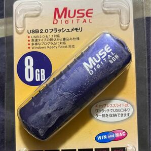 未開封ジャンク USB2.0フラッシュメモリ 8GB YD6220808GBBL