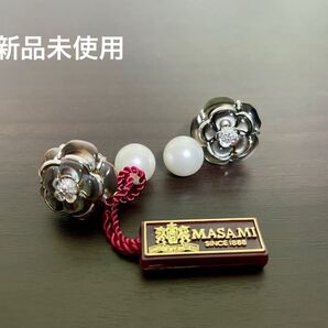 【新品未使用】 MASAMIパール ピアス