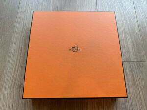 ◆現行品 エルメス 空箱 25x25x5 HERMES BOX 空き箱 箱 化粧箱 オレンジ箱 オレンジボックス #1◆