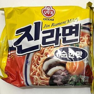  great popularity instant ramen Korea * Gin ramen * mild 