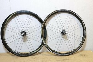 ○Campagnolo カンパニョーロ SHAMAL CARBON DB シマノフリー 11s対応 クリンチャー チューブレス カーボンホイールセット 美品