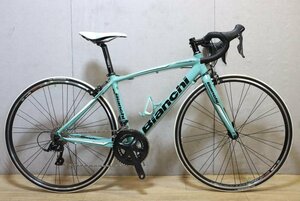 ■Bianchi ビアンキ ViaNirone7 エントリーロード SHIMANO SORA R3000 2X9S サイズ44 2017年モデル 超美品