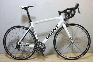 往年のエントリー!!■GIANT ジャイアント TCR ADVANCED フルカーボン SHIMANO 105 5600 2X10S サイズM 2010年頃