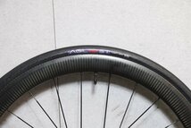 ○MAVIC マビック COSMIC SL 45 DISC シマノフリー 11s対応 チューブレス カーボンホイールセットセット 美品_画像9