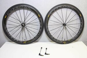 ○MAVIC マビック COSMIC PRO CARBON SL UST RIM シマノフリー 11s対応 チューブレス カーボンホイールセット 美品