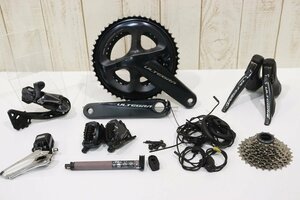 ★SHIMANO シマノ R8070シリーズ ULTEGRA 2x11s 電動Di2 油圧ディスクブレーキ グループセット 165mm 52/36T GS