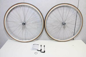 ○AMBROSIO アンブロッシオ NEXUS 60th Anniversary SHIMANO R7000 105ハブ シマノ11s対応 クリンチャー 手組みホイールセット 美品