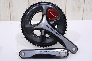 ★SHIMANO シマノ FC-9000 DURA-ACE 172.5mm 52/36T 2x11s 両側計測パワーメーター クランクセット BCD:110mm