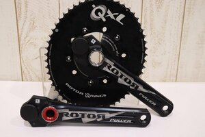 ★ROTOR ローター 3D+ POWER MAS 172.5mm QRINGS QXL 53/38T 2×11s 両側計測 パワーメータークランクセット BCD:110mm 難あり