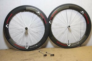 カスタムデカール! ○BONTRAGER ボントレガー Aeolus 5 Tu シマノフリー 11s対応 チューブラー カーボンホイールセット