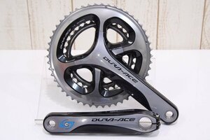 ★SHIMANO シマノ FC-9000 DURA-ACE 172.5mm 50/34T 2x11s 左側計測パワーメーター クランクセット BCD:110mm
