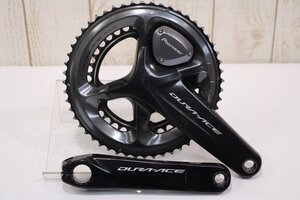 ★SHIMANO シマノ FC-R9100 DURA-ACE 175mm 52/36T 2x11s 右側計測パワーメーター クランクセット BCD:110mm