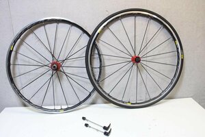 ○MAVIC マビック KSYRIUM ELITE UST RIM シマノフリー 11s対応 クリンチャー チューブレス ホイールセット