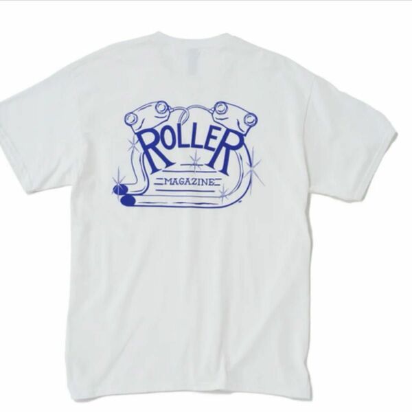 ROLLER POCKET S/S TEE ローラーマガジン　リッパーマガジン白　サイズL ポケットTシャツ
