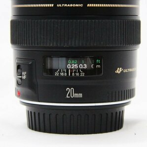 Canon キャノン LENS レンズ ULTRASONIC EF 20mm 1:2.8 ジャンク品 (j)の画像6