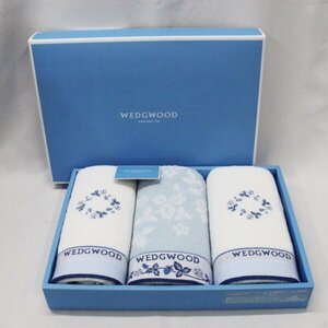 WEDGWOOD ウェッジウッド フェイスタオル 未使用 (j)