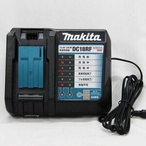 makita マキタ 高速充電器 DC18RF 14.4-18V 動作確認済み 中古品 ⑤(j)