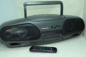 Panasonic パナソニック RX-DT707 バブルラジカセ コブラトップ リモコン付 カセット部ギア、ベルト交換、CD ベルト交換 分解清掃 動作確認